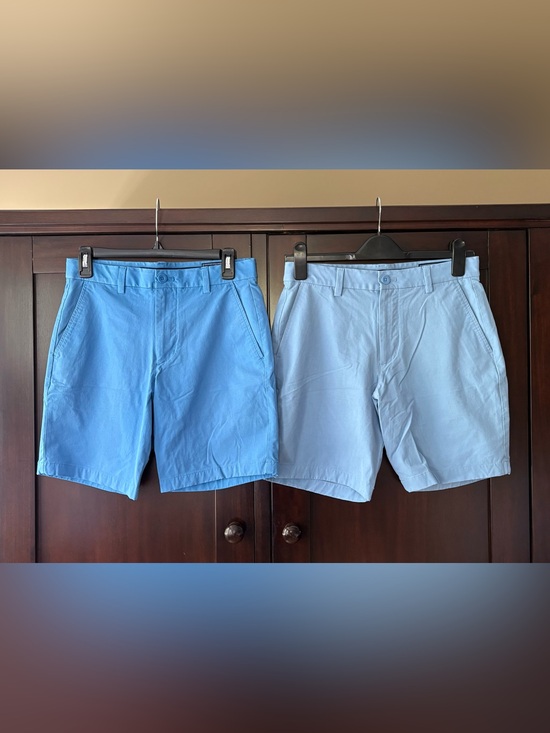 Vineyard Vines Other - TWO PAIR Vineyard Vines Bright Blue and Light Blue Flat Front Shorts
